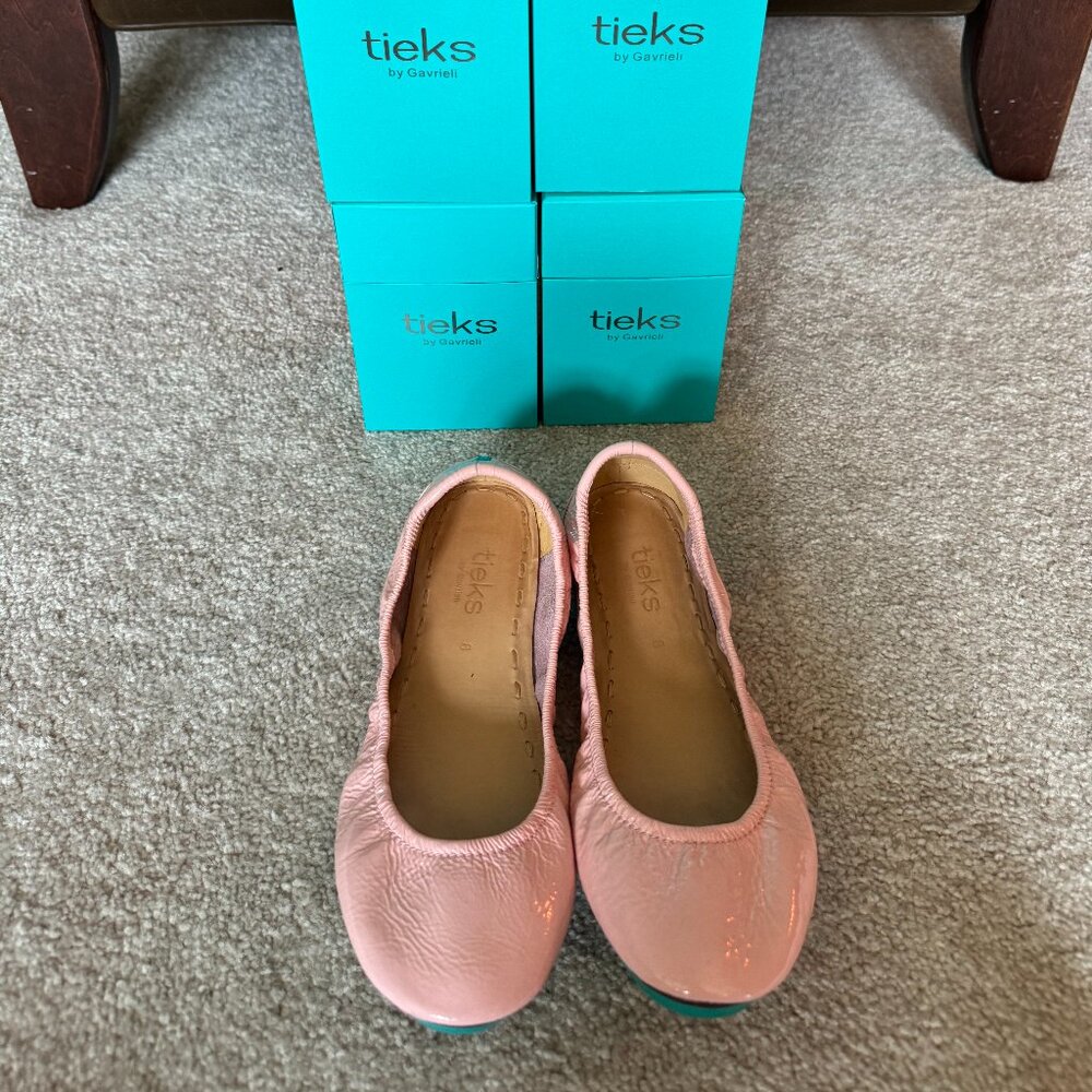 Tieks Ballet Flat Reinvented (Cotton Candy Pink - Size 8)